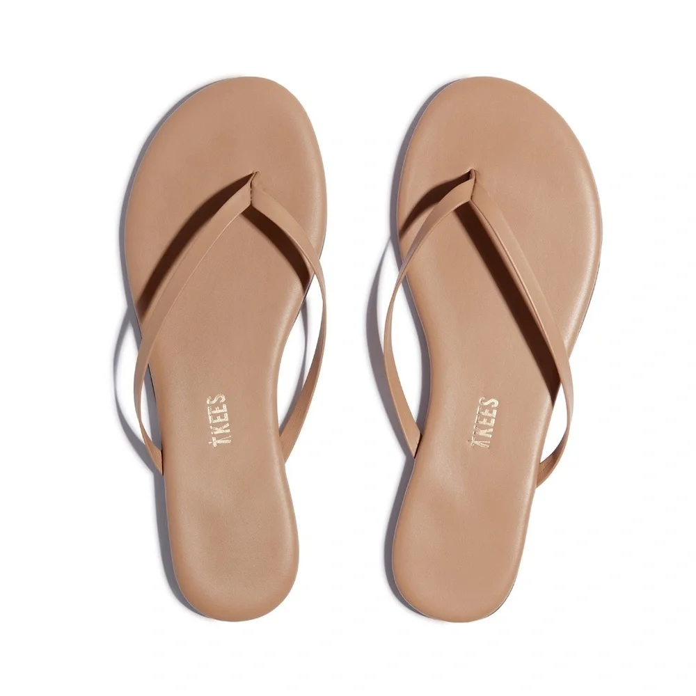 lspaceswimwear TKEES Foundations Matte Sandals - Cocobutter Size 9Cocobutter / 9 - Picture 1 of 3